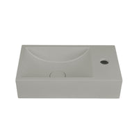 Concrete mini washbasin