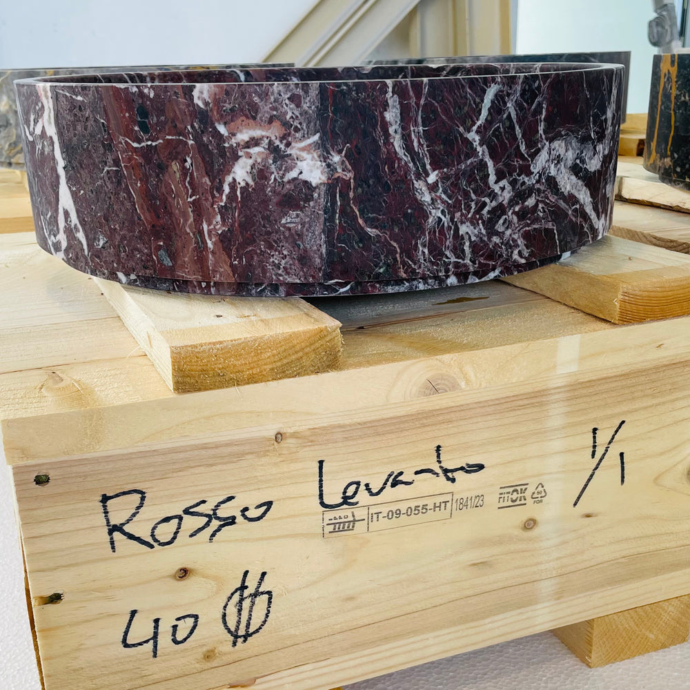 Rocky rond Rosso Levanto