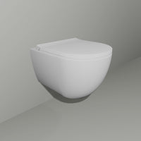 Compact rimless WC-pack